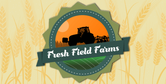 Logo for a wheat farming business